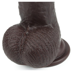 LoveToy SlidingSkin Gode Sliding Skin 17 x 4.2cm Marron